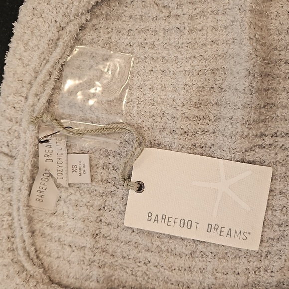 💕BAREFOOT DREAMS💕 CozyChic Lite Coastal Cardigan ~ Ocean Light Blue XS NWT - Picture 14 of 16